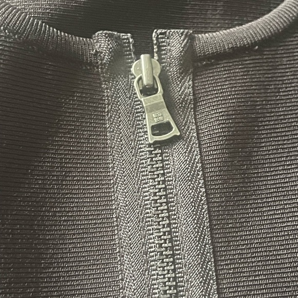 NEW BCBGMAXAZRIA Oralie Cutout Back Dress Black Bandage Style Mini Medium - Picture 6 of 10